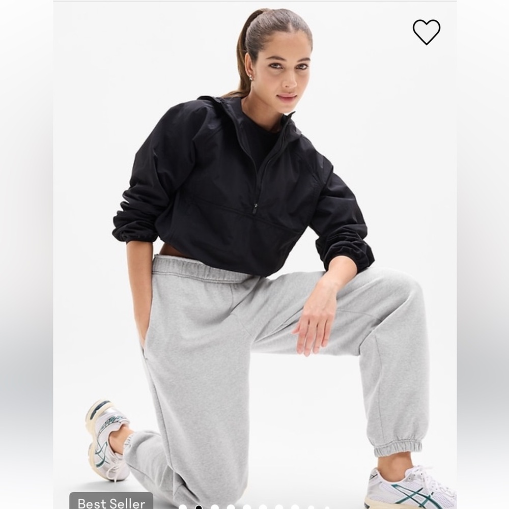 Athleta Forever Fleece Jogger // XS Tall grey heather sweatpant